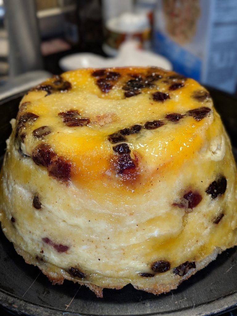 18th Century Recipe - White Pot Bread Pudding