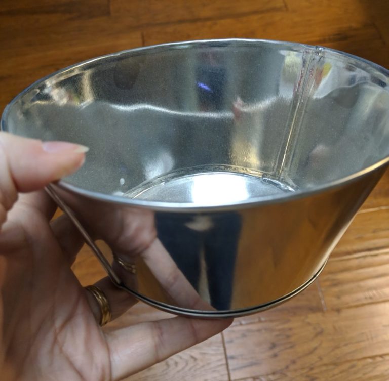 Charlotte Mold made from tin