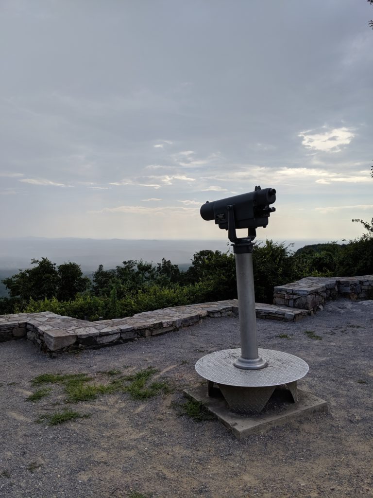 The views from Cheaha State Park