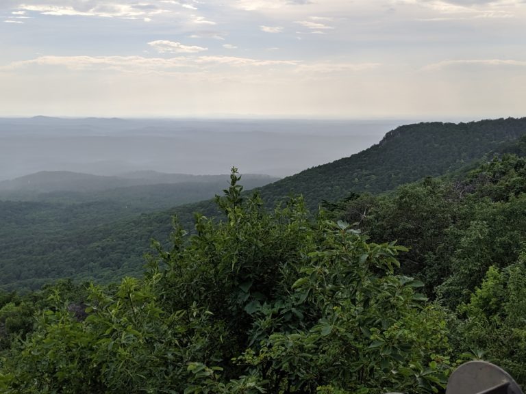 The views from Cheaha State Park